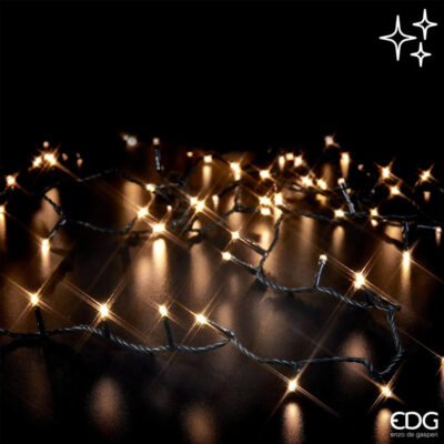 EDG Filo 500 luci a LED bianco caldo 28 metri ✨